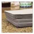 Bakery Boxes & Containers | SCT SCH 1150 Double Wall Pad Paper 10 in. x 14 in. Bakery Bright White Cake Pad - White (100/Carton) image number 2