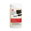 Cleaning Cloths & Wipes | 3M CL610 5.5 in. x 6.75 in. 1-Ply Electronic Equipment Cleaning Wipes - Unscented, White image number 1