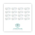 Perforated Roll & Hand Towels | Windsoft 101C 10.2 in. x 13.25 in. 1-Ply C-Fold Paper Towels - White (200/Pack, 12 Packs/Carton) image number 3