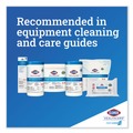 Cleaning Cloths & Wipes | Clorox Healthcare 30577 6 in. x 5 in. 1-Ply Bleach Germicidal Wipes - Unscented, White (150/Canister, 6 Canisters/Carton) image number 6