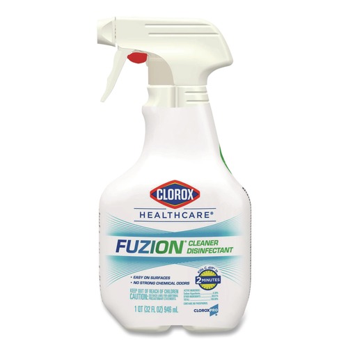 Disinfecting & Cleaning Solutions | Clorox Healthcare 31478 Fuzion 32 oz. Spray Bottle Cleaner Disinfectant image number 0