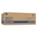 Perforated Roll & Hand Towels | Georgia Pacific Professional 26490 7.87 in. x 1150 ft. 1-Ply Pacific Blue Ultra Paper Towels - White (6 Rolls/Carton) image number 1