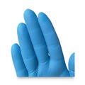 Food Service Disposable & Single Use Gloves | Ansell 54423 G10 2PRO 9.5 in. 6 mil Powder-Free Nitrile Gloves - Large/Blue (1/Box) image number 2