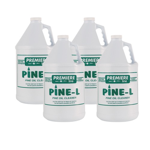 All Purpose Cleaners & Degreasers | Fresquito KES PINE-L 1 gal. Bottle Premier Pine L Cleaner/Deodorizer - Pine Oil (4/Carton) image number 0