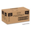 Disposable Knives | SOLO K6OW Style Setter Medium Weight Polypropylene Knife Cutlery - White (1000/Carton) image number 1