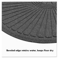 Floor Mats | Guardian EGDSF030604 EcoGuard 36 in. x 72 in. Diamond Single Fan Floor Mat - Charcoal image number 5