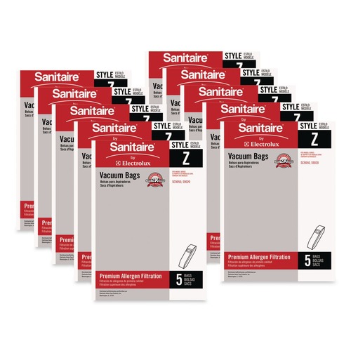 Vacuum Accessories | Sanitaire 63881A Style Z Vacuum Bags (10/Carton) image number 0