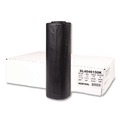 Low-Density Trash Bags | Inteplast Group SL4046150K Institutional Low-Density Can Liners 45 gal 1.5 mil 40-in x 46-in Black Interleaved Roll 20 Bags/Roll 5 Rolls/Carton image number 0