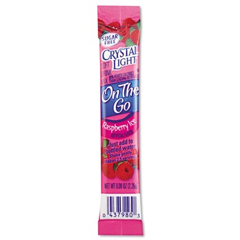 DRINK MIXES | Crystal Light GEN00798 0.08 oz. Packets Flavored Drink Mix - Raspberry Ice (30/Box)