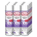 Disinfecting & Cleaning Solutions | Claire CL1003 17 oz. Aerosol Spray Q Disinfectant - Lavender Scent (12/Carton) image number 1