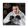 Food Service Disposable & Single Use Gloves | Ansell 49278 9.5 in. Long 6 mil Thick G10 Powder-Free Kraken Grip Nitrile Gloves - X-Large, Black (900/Carton) image number 6
