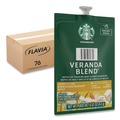 Coffee - Caffeinated | FLAVIA 48102 Starbucks Coffee Freshpack - Veranda Blend (76/Carton) image number 0