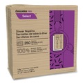 Dinner Napkins | Cascades PRO N055 16 in. x 15.5 in. 1-Ply Select Dinner Napkins - Natural (12 Packs/Carton) image number 3