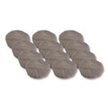 Floor Pads-Stripping | GMT 120203 20 in. Diameter Grade 3 Cleaning and Polishing Radial Steel Wool Pads - Gray (12/Carton) image number 0