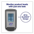 Soap Dispensers | PURELL 5134-01 CS4 4.88 in. x 8.8 in. x 11.38 in. Push-Style Soap Dispenser - Graphite (1/Carton) image number 3