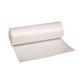Low-Density Trash Bags | Boardwalk H6639HWKGR1 33 in. x 39 in. 33 gal. 0.6 mil Perforated Roll Low-Density Waste Can Liners - White (150/Carton) image number 2