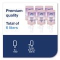 Soap Refills | Tork 400032 1L Refill Soft Rose Scent Luxury Liquid Soap (6/Carton) image number 2