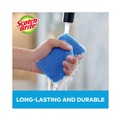 Scouring Pads & Sticks | Scotch-Brite MP-3-8-D 4.4 in. x 2.6 in. x 0.8 in. Non-Scratch Multi-Purpose Scrub Sponge - Blue (3/Pack) image number 5