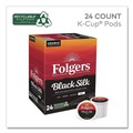 Coffee - Caffeinated | Folgers 5000368733 Gourmet Selections Coffee K-Cups - Black Silk (96/Carton) image number 4