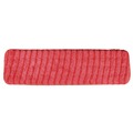 Mop Heads | Impact LWRS18 18 in. x 5 in. Microfiber Wet Mops - Red image number 2