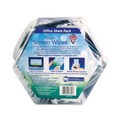 Cleaning Cloths & Wipes | Dust-Off DMHJ 1 Jar, 200 Individual 5 in. x 7-3/4 in. Touch Screen Wipe Packets image number 1