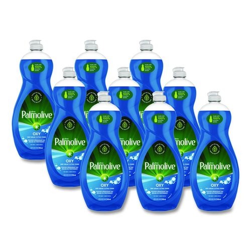 Dishwashing Detergents | Ultra Palmolive US04273A 32 oz. Bottle Oxy Dishwashing Liquid - Fresh Scent (9/Carton) image number 0