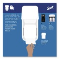 Perforated Roll & Hand Towels | Scott 04460 2-Ply Septic Safe Essential Standard Roll Bathroom Tissue for Business - White (550/Roll) image number 5