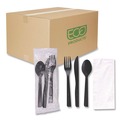Cutlery Kits | Eco-Products EP-S115 6 in. 100 percent Recycled Content Cutlery Kit - (250/Carton) image number 1