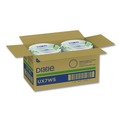 Plates | Dixie UX7WS Pathways Soak-Proof Shield WiseSize 6.88 in. Paper Plates - Green/Burgundy (500/Carton) image number 2