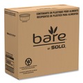 Food Containers & Lids | SOLO DM8R-0090 Bare Eco-Forward 4.6 in. Diameter x 1.8 in. h 8 oz ProPlanet Seal Plastic RPET Deli Containers - Clear (500/Carton) image number 4