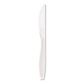 Disposable Knives | SOLO HSWK-0007 Impress Heavyweight Full-Length Polystyrene Knives - White (1000/Carton) image number 0