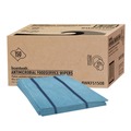 Cleaning Cloths & Wipes | Boardwalk 3283 1-Ply 12 in. x 21 in. Antimicrobial Foodservice Wipers - Blue (150/Carton) image number 0