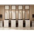 Soap Dispensers | Rubbermaid Commercial 1938171 11 in. x 14 in. x 3.5 in. Touch Free, Foam One Shot Soap Dispenser - Chrome image number 3
