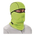 Head & Face Protection | Ergodyne 16834 N-Ferno 6823 One Size Fits Most Fleece Hinged Balaclava Face Mask - Lime image number 7