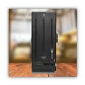 Cutlery Dispensers | Dixie SSFD120 SmartStock 10 in. x 8.78 in. x 24.75 in. Mediumweight Polystyrene Fork Dispenser - Smoke (1/Carton) image number 2