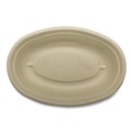 Food Containers & Lids | World Centric BO-SC-UBBS-LFP 18 oz 8 x 5.3 x 1.6 Fiber Paper Burrito Bowls - Natural (400/Carton) image number 2
