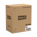 Cups | SOLO 510SI 10 oz. Bistro Design Paper Hot Cups - Red (1000/Carton) image number 3