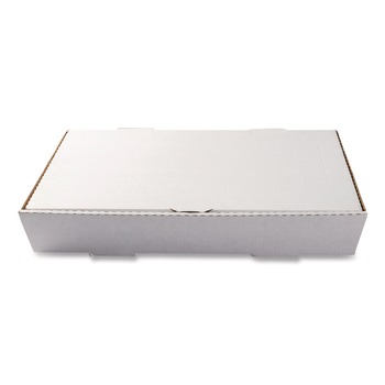 AmerCareRoyal CCBFP21133 13 in. x 21 in. x 3 in. Paper Catering Boxes - White (50/Carton)