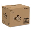 Cups | SOLO 6SRX-2050 6 oz. Bare Eco-Forward Treated Paper Funnel Cups - White (2500/Carton) image number 1