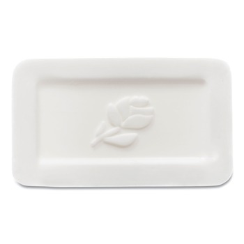 HYGIENE BAR SOAPS | Good Day PX400150 No. 1-1/2 Unwrapped Amenity Bar Soap with PCMX - Fresh Scent (500/Carton)