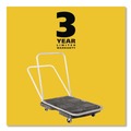 Carts & Trucks | Rubbermaid Commercial FG440000BLA 20.5 in. x 32.5 in. 250 lbs. Capacity Utility-Duty Home/Office Cart Platform - Black image number 6