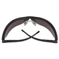 Eye Protection | MCR Safety KD112 Klondike Safety Glasses - Matte Black Frame Gray Lens (12/Box) image number 4