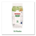 Hand Sanitizing Wipes | Huggies 40706 Natural Care 6.6 in. x 6.86 in. Sensitive Baby Wipes - Unscented/White (16/Carton) image number 6