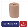 Perforated Roll & Hand Towels | Tork 7171020 7.5 in. x 1000 ft. 1-Ply Universal Notched Hand Towel Roll - Natural (6 Rolls/Carton) image number 2