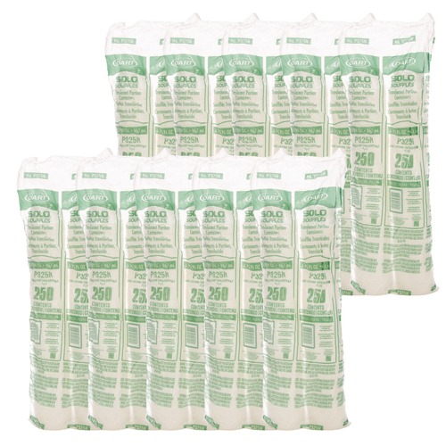 Cups | Dart P325N 3.25 oz. Polystyrene Portion Cups - Translucent (2500/Carton) image number 0