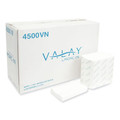 Dispenser Napkins | Morcon Paper 4500VN Valay 6.5 in. x 8.25 in. 2-Ply Interfolded Napkins - White (6000/Carton) image number 0