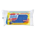 Scouring Pads & Sticks | S.O.S. 91017 2.5 in. x 4.5 in. All Surface Scrubber Sponge - Dark Blue (12/Carton) image number 1