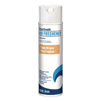 Boardwalk 1000012133 10 oz. Aerosol Spray Air Freshener - Tropic Breeze (6/Carton)