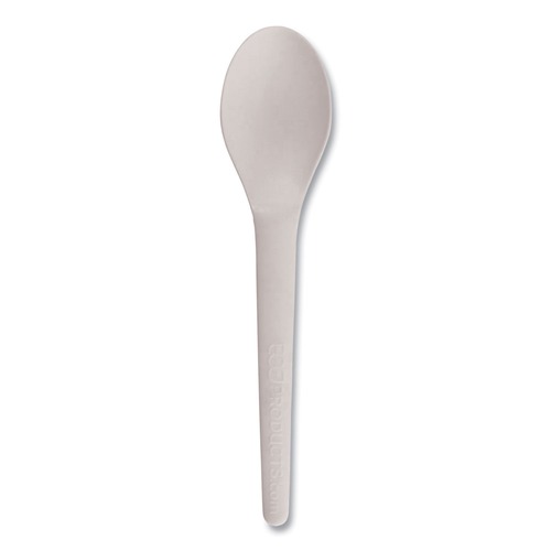 Disposable Spoons | Eco-Products EP-S013 6 in. Plantware Renewable and Compostable Spoon (1000/Carton) image number 0