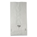 Grocery Bags | Ross & Wallace Paper Products 120310500PK/BL 7 in. x 4.38 in. x 13.75 in. #10 Size Grocery Paper Bags - White (500/Bundle) image number 4